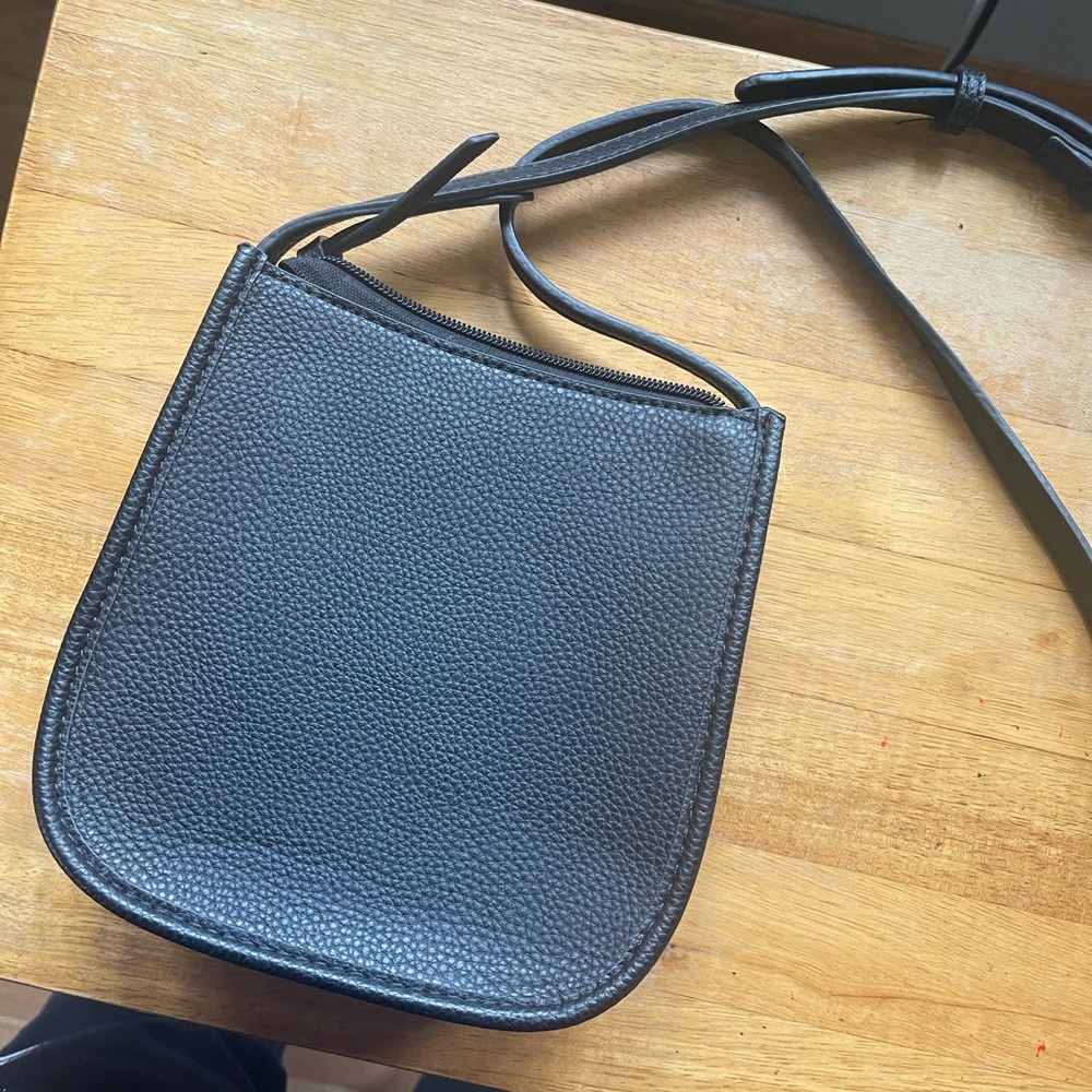 Black crossbody bag
